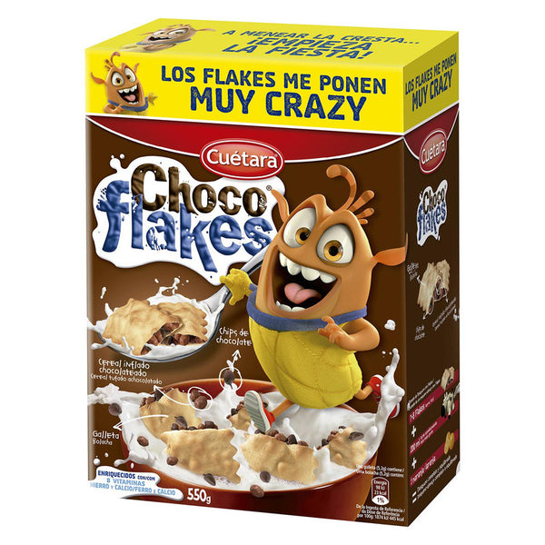 Galletas Choco Flakes Cuétara 550g