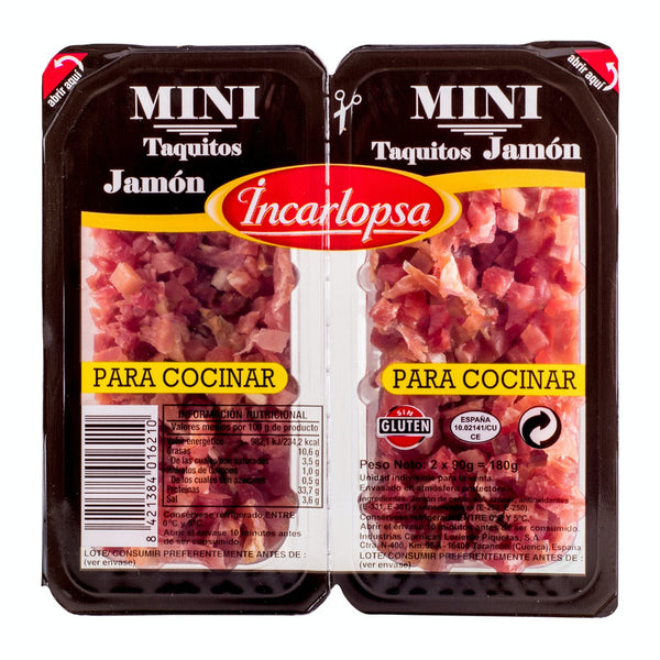 Mini taquitos de jamón Incarlopsa