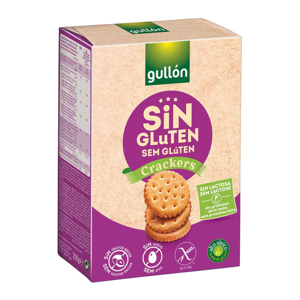 Cracker Gullón senza glutine e senza lattosio 200 g