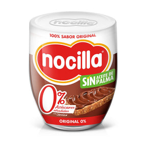 Crème de noisette originale Nocilla sans gluten et sans huile de palme 360 g.
