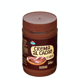 Crème de cacao et de lait aux noisettes sans gluten et sans huile de palme Nocilla 360 g.