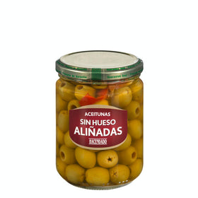 Manzanilla seasoned olives Hacendado pitted