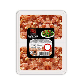Navidul cured ham in cubes pack of 2 units of 60g