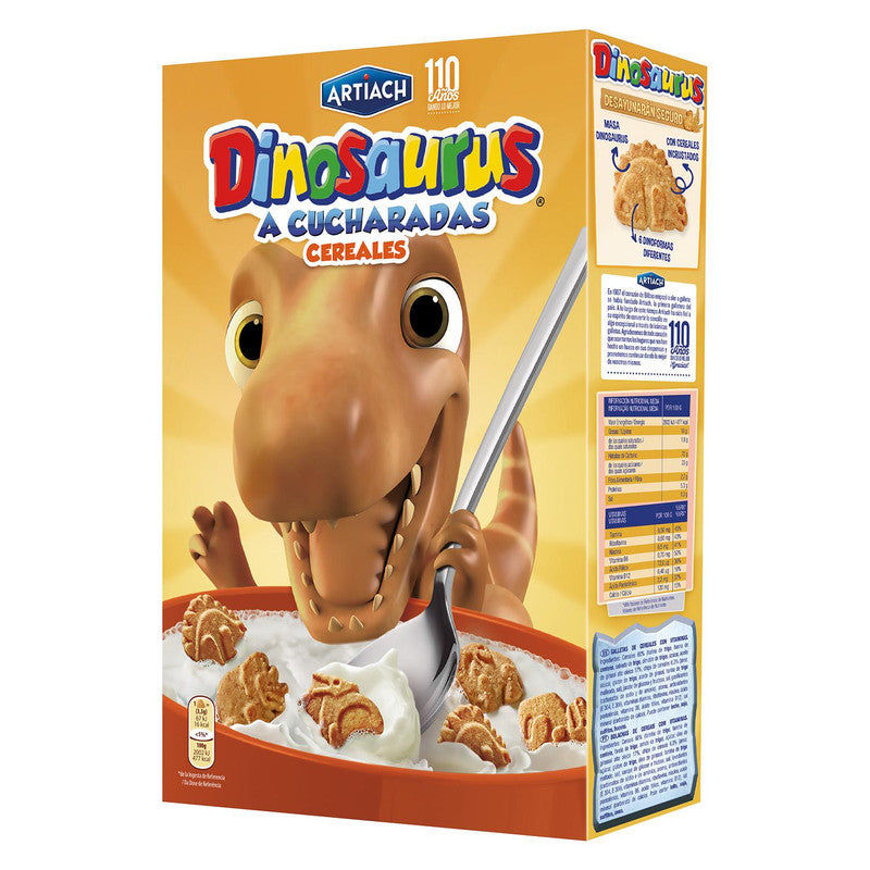 Galletas de cereales con vitaminas pack ahorro paquete 411 g · ARTIACH  DINOSAURUS · Supermercado El Corte Inglés El Corte Inglés