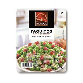 Serrano ham taquitos Navidul gluten-free 120g