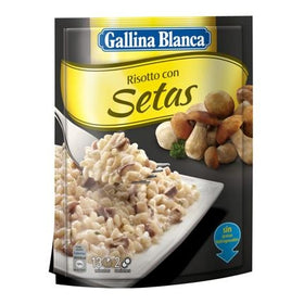 Mushroom risotto on Gallina Blanca 175 g