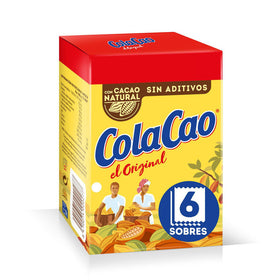 Original Cola Cao Chocolate Drink Mix 6 Pack