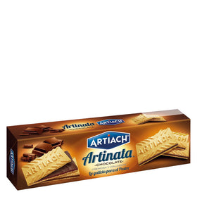Biscuits gaufrés fourrés au chocolat Artiach 210g