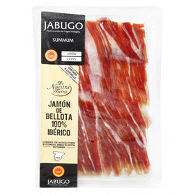 Acorn-fed Iberian ham 100% Iberian breed PDO Jabugo sliced From Our Land 80g