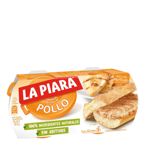 Paté de pollo La Piara 168 g