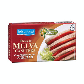 Canutera Melva Filets mit Piquillo Paprika Marinara in Olivenöl