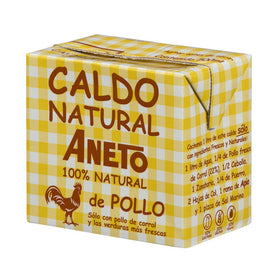 Aneto chicken broth gluten-free and lactose-free 500 ml