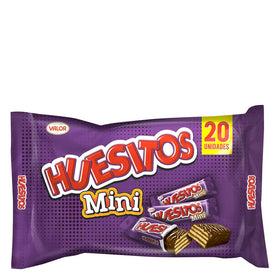 Mini wafer bar ricoperto di cioccolato Huesitos 270