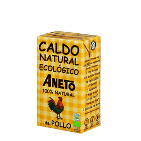 Natürliche Bio-Hühnerbrühe Aneto glutenfrei 1 l