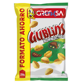 Snack de maíz sabor barbacoa gublins Grefusa 250 g
