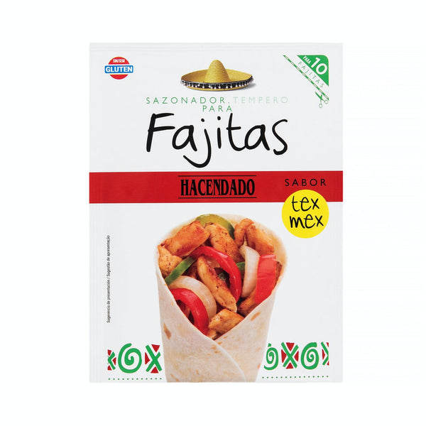 Seasoning for fajitas Hacendado tex-mex flavor