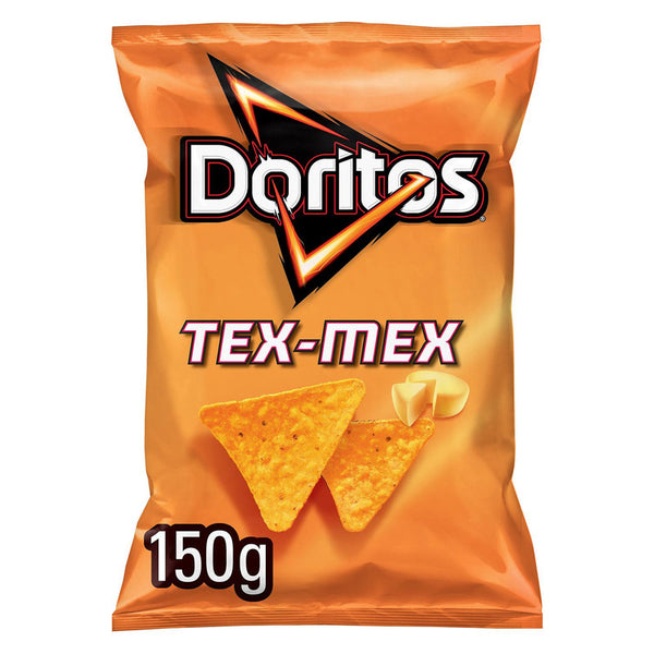 Nachos sabor queso Doritos Tex mex 150 g