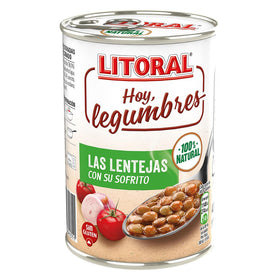 Litoral grandmother's lentils gluten-free 435 g.