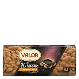 70% dark chocolate with whole almonds Gluten-free value