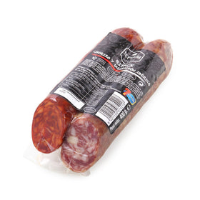 Gluten-free and lactose-free cured Iberian chorizo and salami sausage 400 g