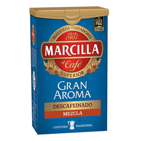 Ground coffee mix decaffeinated Gran Aroma Mix Marcilla 200 g