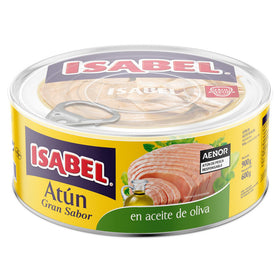 Lactose-free tuna in olive oil Isabel 900g tin