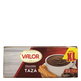 Gluten-free Valor hot chocolate