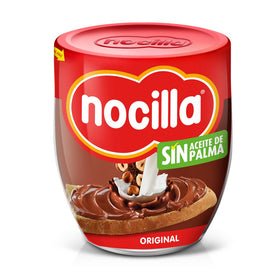 Kakao und Milchcreme mit Haselnüssen ohne Zuckerzusatz Nocilla glutenfrei und Palmölfrei 180 g