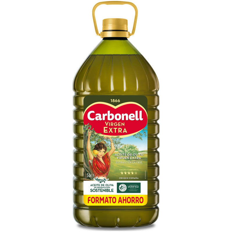 ▷ Chollo Garrafa de aceite de oliva suave Gourmet de 5L por sólo 12,99€