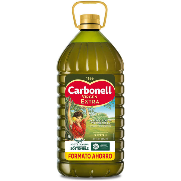 Olio d'oliva dolce 0.4º Caraffa Carbonell 5L