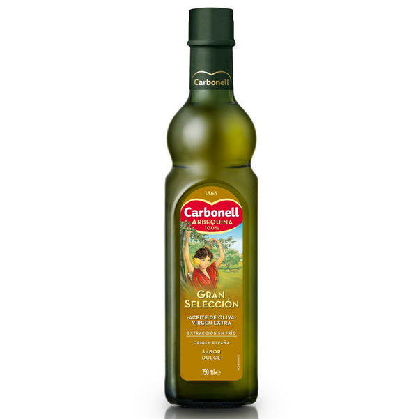 Extra virgin olive oil sweet flavor Carbonell 750ml