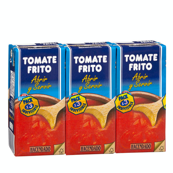Gebratene Tomate Hacendado 3x400g