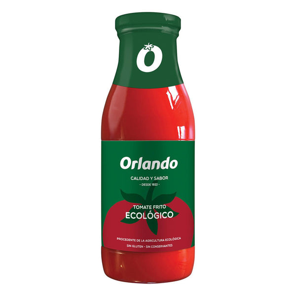 Organic fried tomato Orlando gluten-free jar 500g