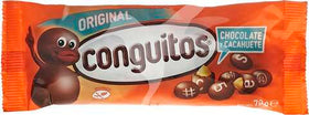 Cacahuètes enrobées de chocolat Conguitos sans gluten